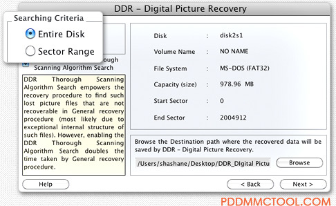 Data Doctor Recovery Digital Pictures for Mac 