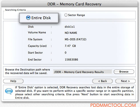 Data Doctor Recovery Memory Card for Mac