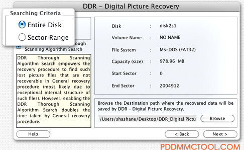 Data Doctor Recovery Digital Pictures for Mac 