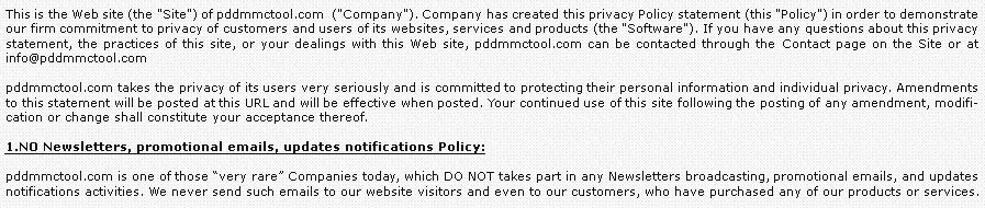 Privacy Policy